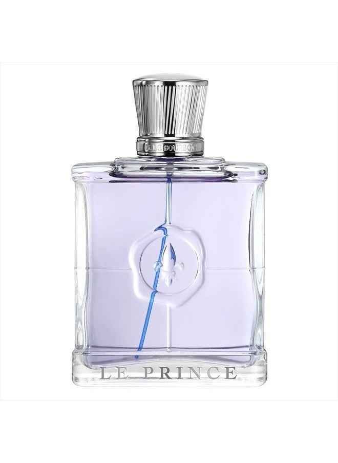 Marina De Bourbon - Monsieur Le Prince Elegant by Princesse Eau de Parfum for Men - Opens with Mint and Bergamot Blended with VIolet Leaf and Geranium - Exudes Hypnotic Charm - 3.4 oz - Image 1
