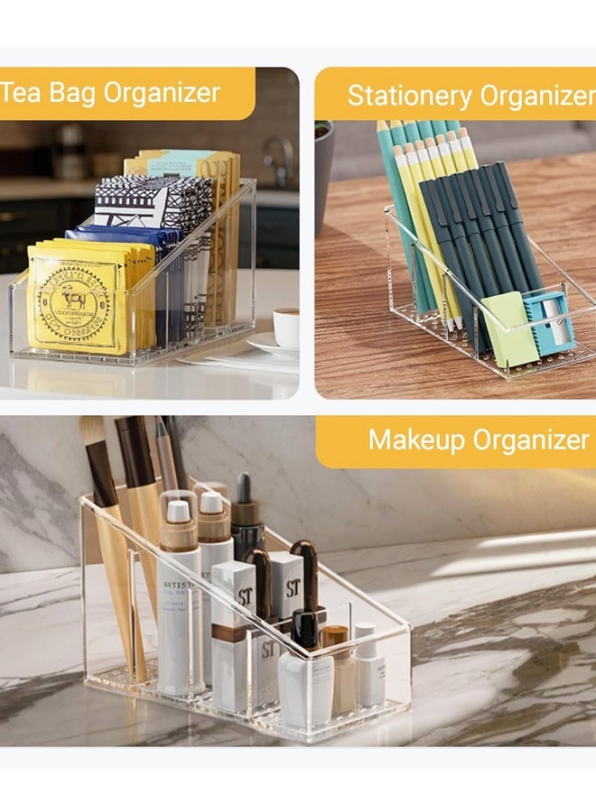 TV Remote Control Holder Mini PET TV Remote Control Holder Storage for Household Remote Control Organizer for Table - Image 5