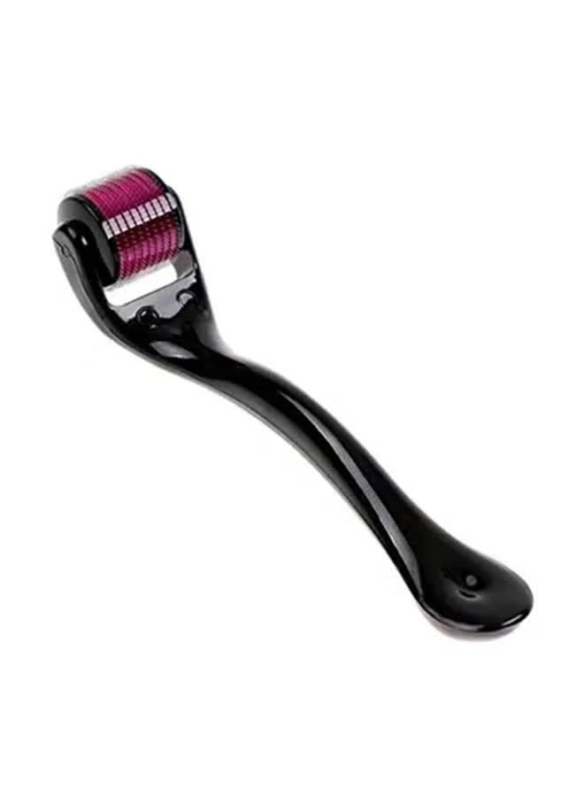 Derma Roller 0.5 MM -  540 PIN Needles For The Treatment Of Wrinkles, Hair Loss And Baldness Black/Pink - Image 2