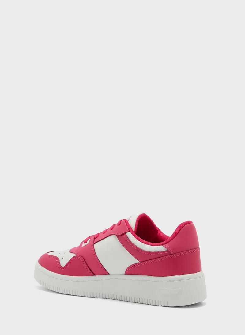 TOMMY JEANS Retro Lace Up Sneakers