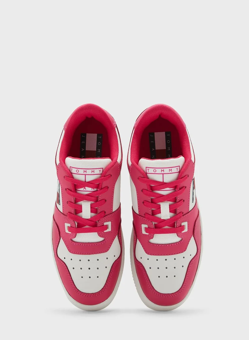 TOMMY JEANS Retro Lace Up Sneakers