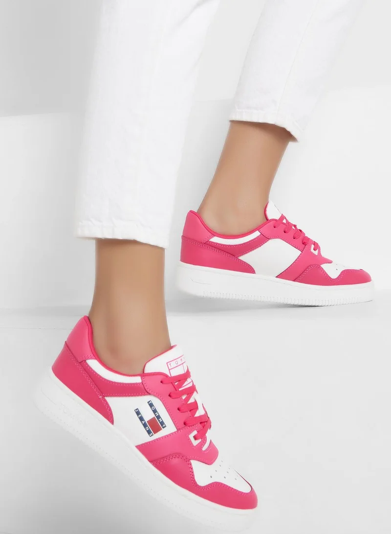 TOMMY JEANS Retro Lace Up Sneakers