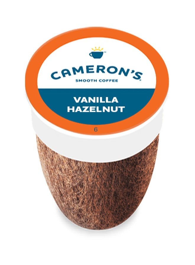 Cameron's Coffee Single Serve Pods, Flavored, Vanilla Hazelnut, 12 Count (Pack of 1) - Image 1