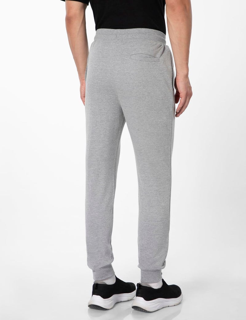 FYLTR Men's Casual Joggers with Pintuck Design - Elasticated Waist with Drawstring | Welt Back Pocket | Solid Color - Image 3