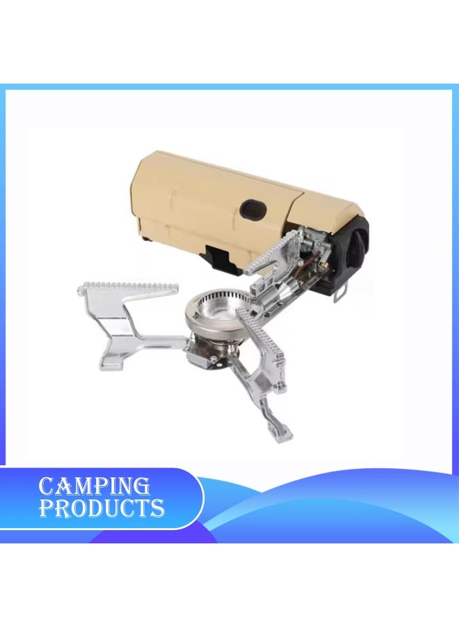 Manful Portable Foldable Camping Stove & Carrying Case – Compact Camping Stove for Outdoor Cooking, Hiking, Backpacking - Image 1