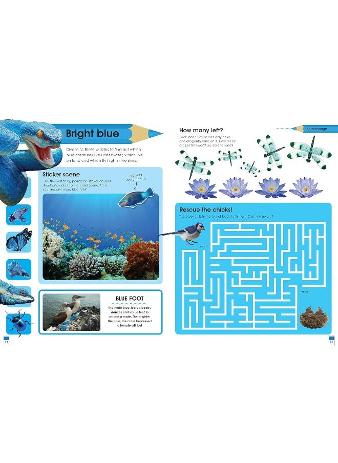 Colourful Creatures: with sticker and activities to make family learning fun  - Image 3