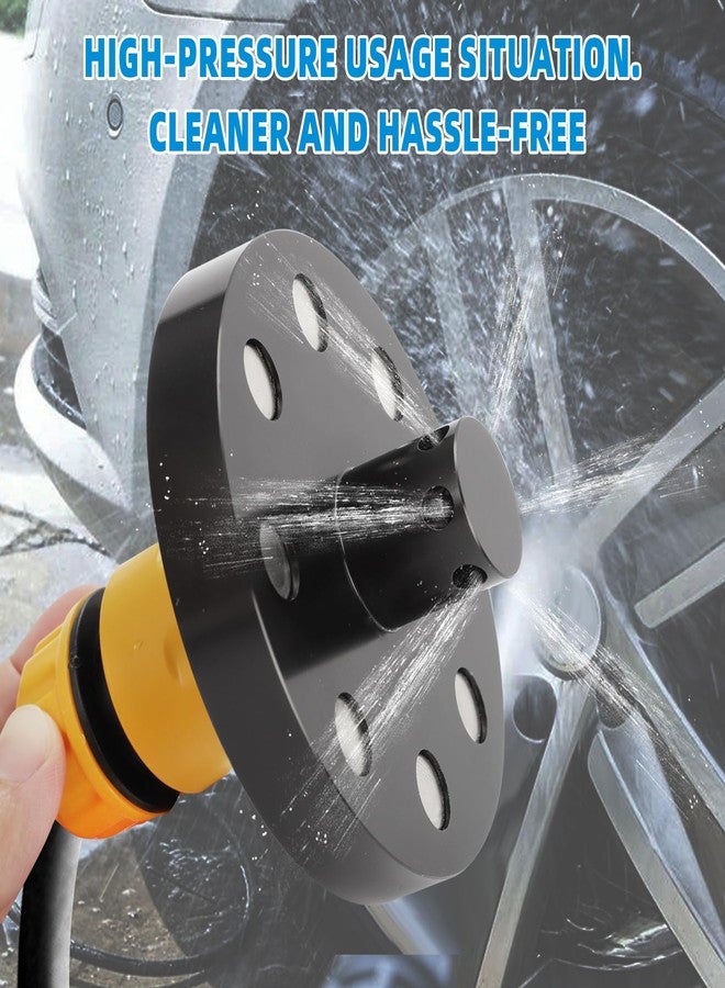 WIKIBB Aluminum O-Ring Chassis Cleaner Flusher Kit Standard Hose Fitting Kit Compatible with AUS Hose Fitting, O-Shape Wheel Arch Cleaner Rinse Kit with Standard Hose Connector Water Conservation Kit - Image 5