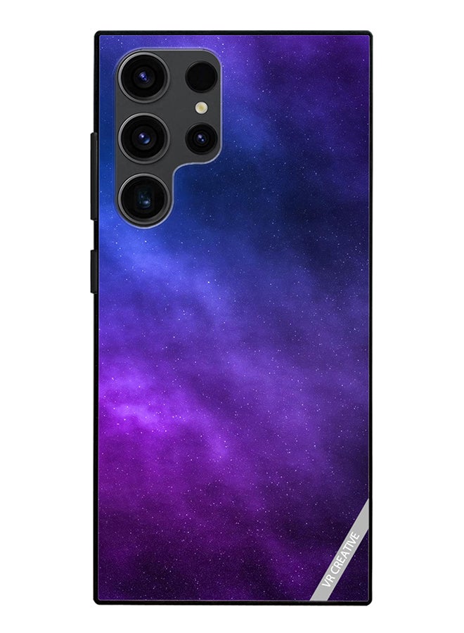 VR CREATIVE Protective Case Cover For Samsung Galaxy S24 Ultra Night Sky Stars Design Multicolour - Image 1