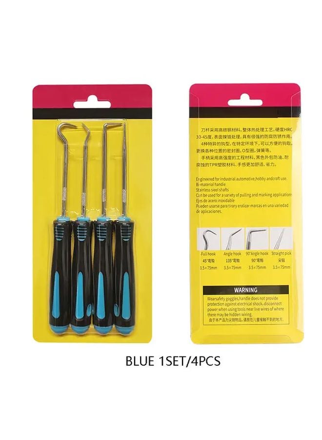 Yellow 4Pcs Automotive Oil Seal Screwdriver Set With O Ring Gasket For Car Maintenance - Image 5