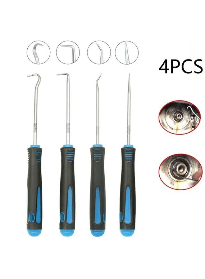 Yellow 4Pcs Automotive Oil Seal Screwdriver Set With O Ring Gasket For Car Maintenance - Image 1