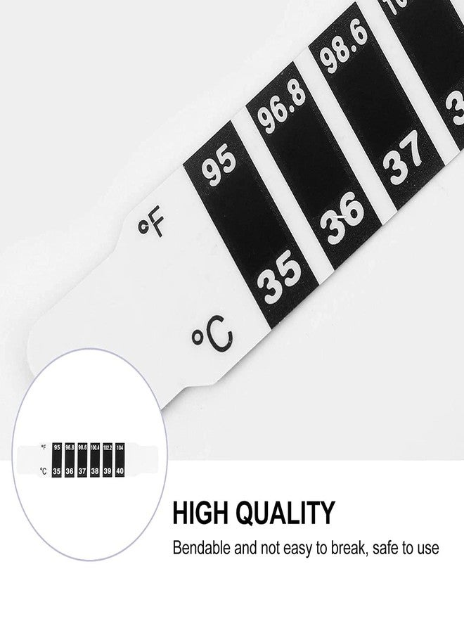 جيرن مقياس حرارة جبيني بلاستيكي من جيرن® لقياس درجة حرارة الجسم للأطفال من عمر 0 إلى 5 سنوات - عبوة من 5 قطع - Image 3