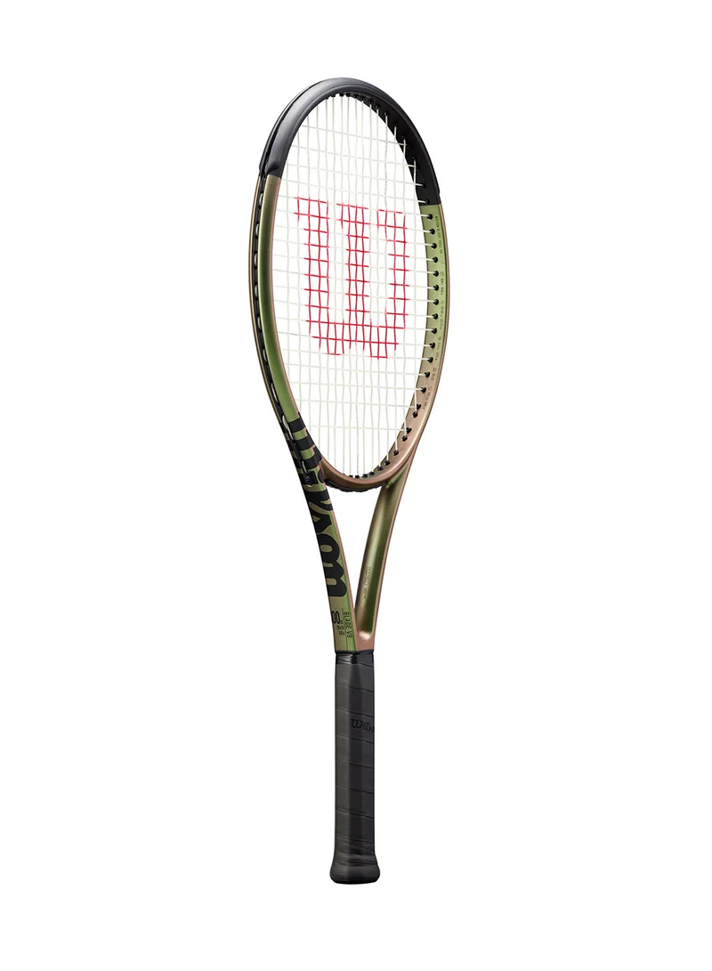 ويلسون مضرب تنس بليد  في ، ، للبالغين، للمستويات المتوسطةالمتقدمة - أخضربرونزيأسود