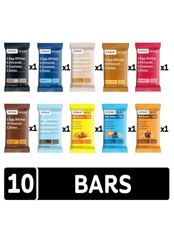 RXBAR Protein Bars, Snack Bars, Variety Pack (10 Count) - Image 4