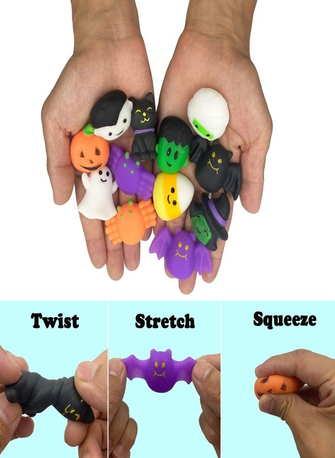 Anditoy 100 PCS Halloween Mochi Squishy Toys Squishies for Kids Girls Boys Halloween Party Favors Halloween Treat Bags Gifts - Image 3