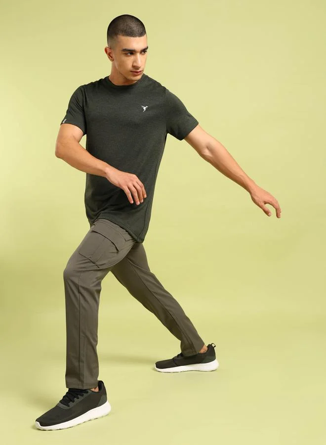 Technosport Relaxed Fit Sports Cargo Track Pants with TS Flexi by Styli