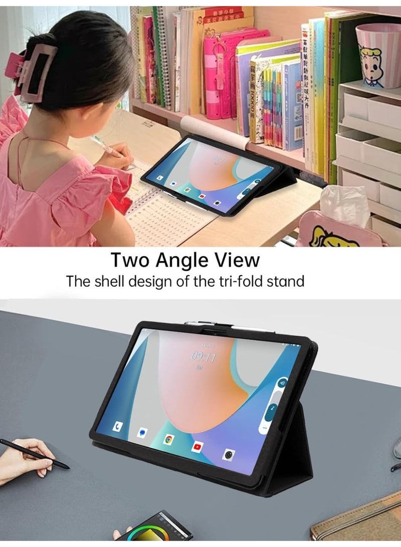 عام غطاء متوافق مع بلاكفيو ميجا 3 12.1 بوصة 2025 - غطاء واقي بنسيج قماشي مع مغناطيس وحزام أمان - Image 3