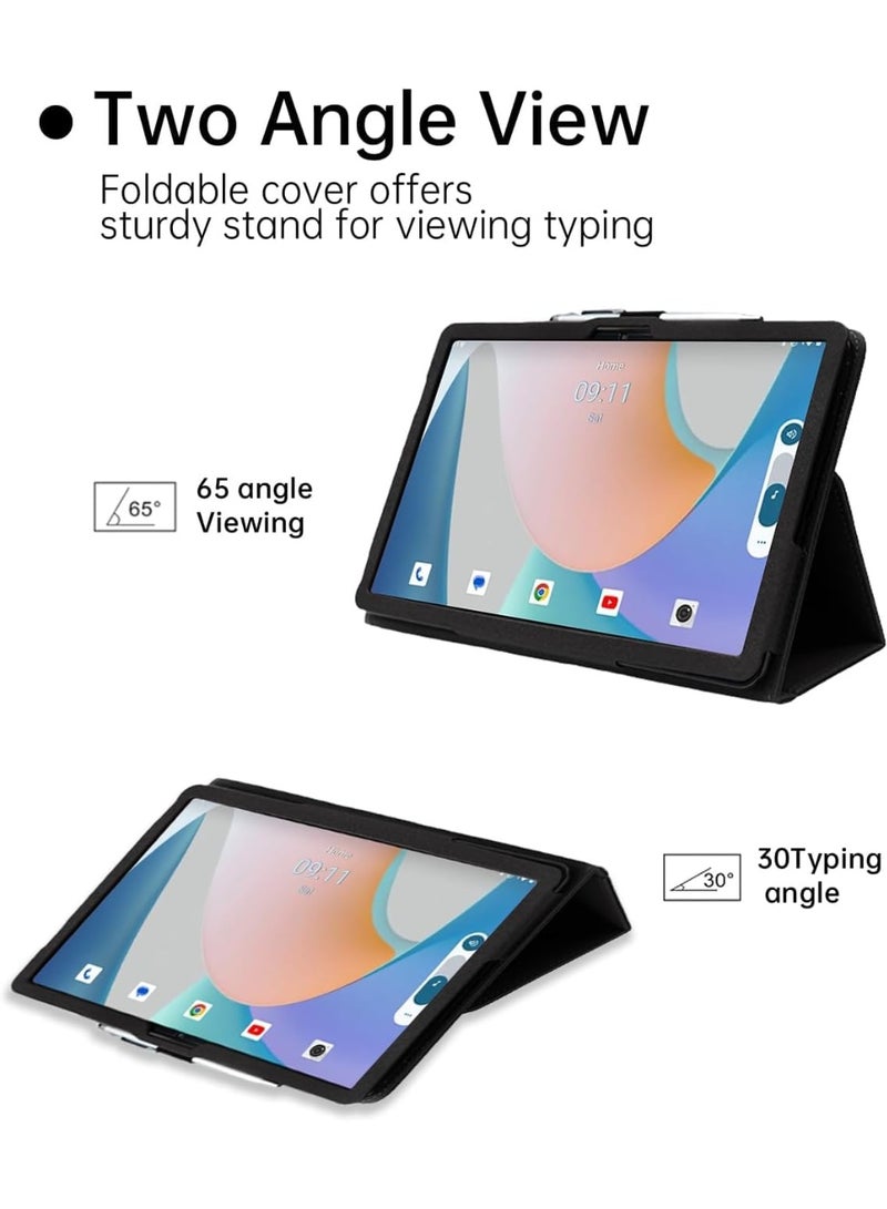 عام غطاء متوافق مع بلاكفيو ميجا 3 12.1 بوصة 2025 - غطاء واقي بنسيج قماشي مع مغناطيس وحزام أمان - Image 2