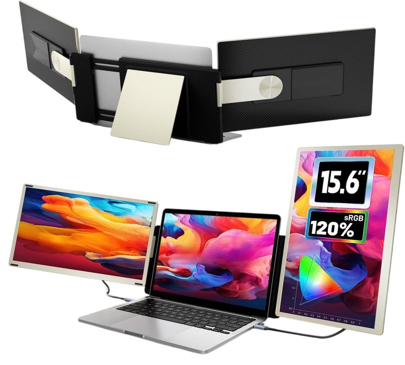 S6 15.6" FHD IPS Triple Laptop Screen Extender