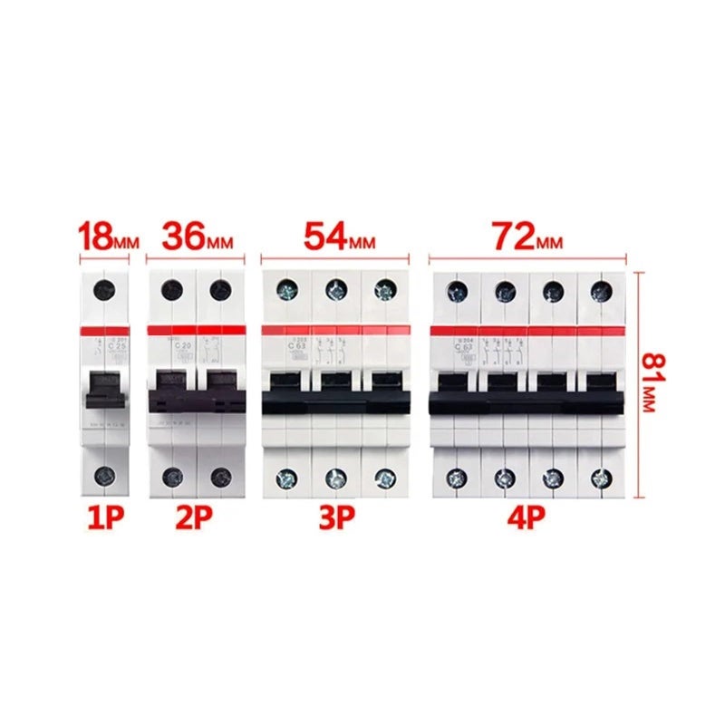 Circuit Breaker S201 C25 Lighting Switch MCB 1P 63A - Image 5