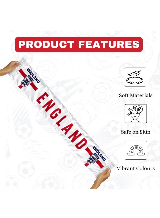 PRINTSHOP4ME Football Team Scarf | Unisex Sports Wear | Soccer Match Outfit - Image 5