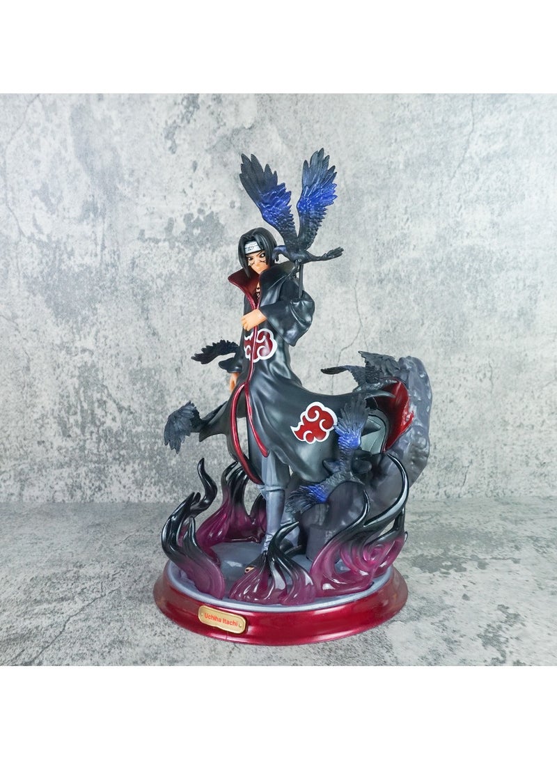 OCTOBER Naruto double-headed Raven Itachi GK Uchiha Itachi figure anime statue model ornament  - Image 2