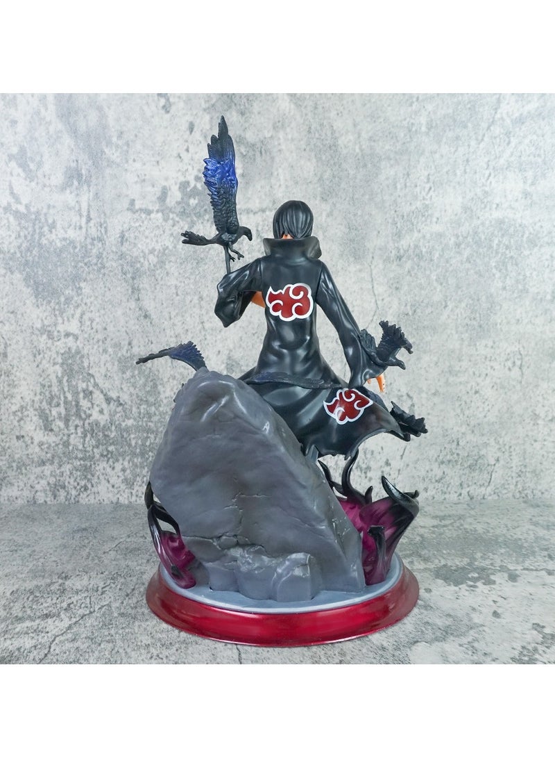 OCTOBER Naruto double-headed Raven Itachi GK Uchiha Itachi figure anime statue model ornament  - Image 3