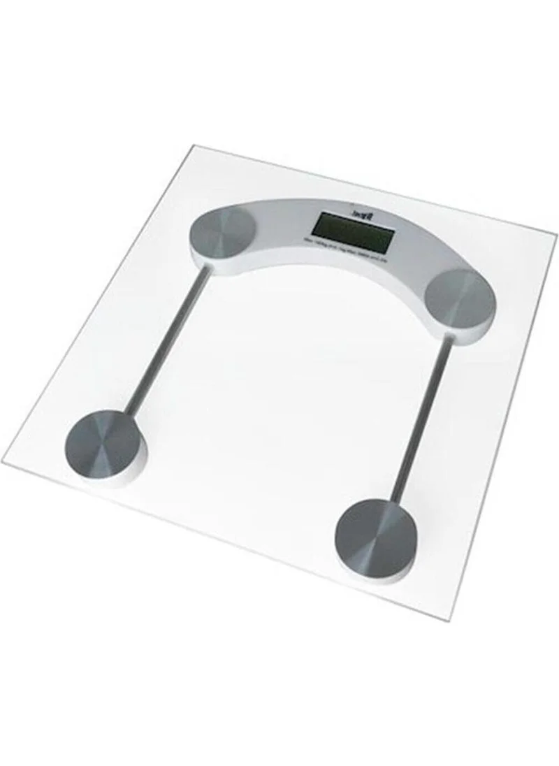 تيفاني 1052 Digital Square Glass Scale LCD Display Weighing Scale