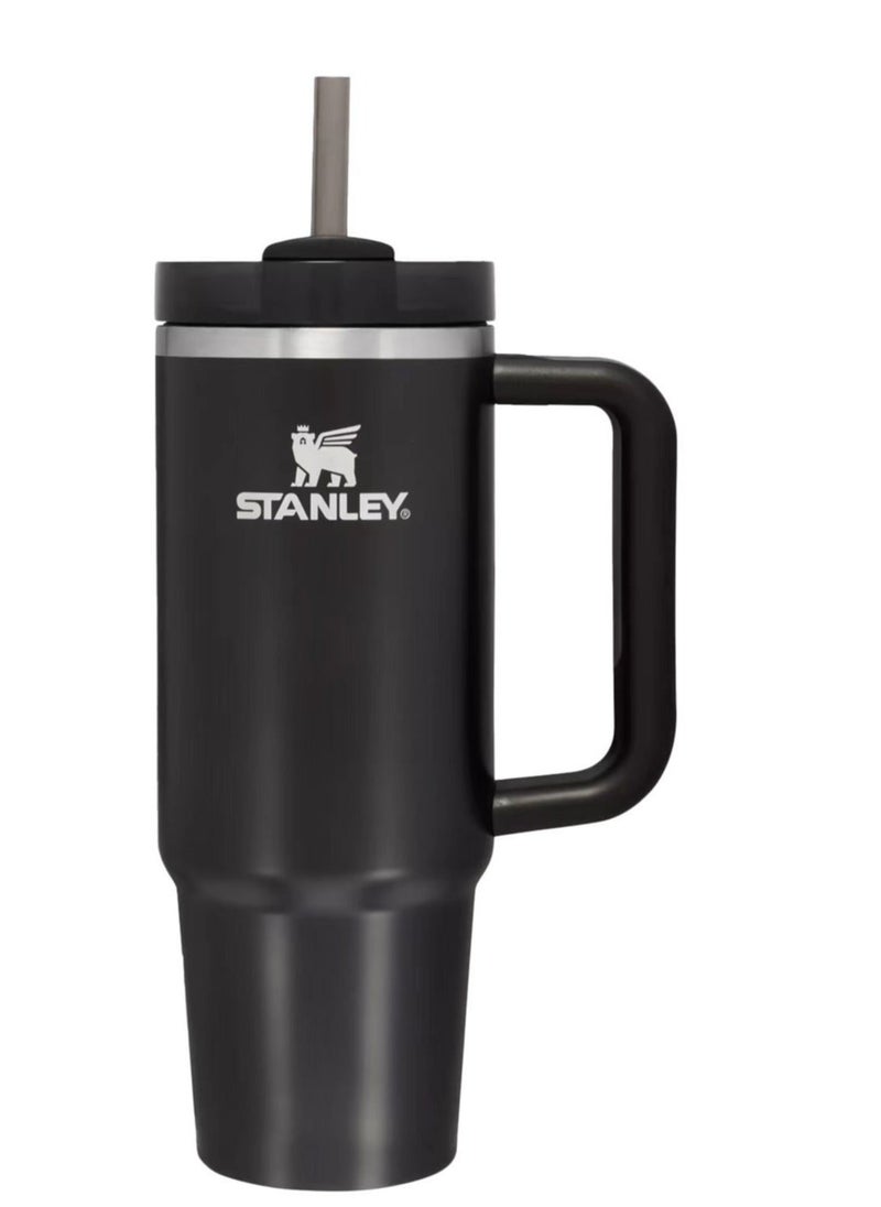 Stanley - Stainless Steel Vacuum Insulated Tumbler with Lid and Straw for Water, Iced Tea or Coffee, Smoothie and More, 40 oz - Image 1
