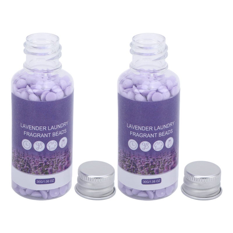 Laundry Scent Booster Lavender Fragrance - Long Lasting Scent Washer Beads: Premium Formula Softens Fabrics Reduces Static Cling for Home Laundry, Drawers and Closets - Image 1