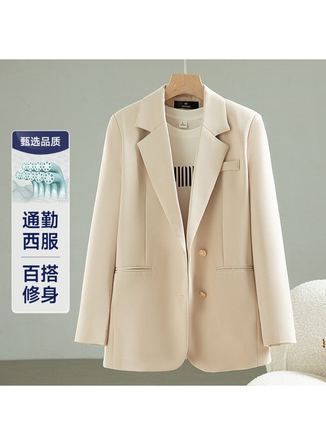 Fapai Women's Suit Jacket Spring/autumn Style, Slimming Business Wear With High-end Casual Feel, Women's Blazer - Image 2