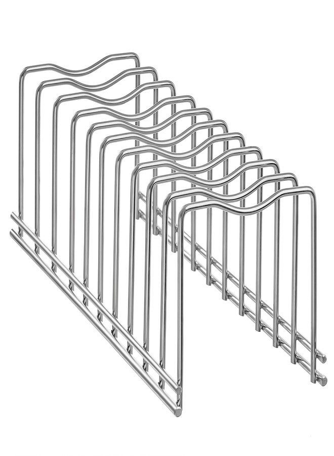 Slideep Pot Pan Lid Holder Drying Rack, Bakeware Lid Storage Organizer, Pantry and Cabinet Holder - Image 2