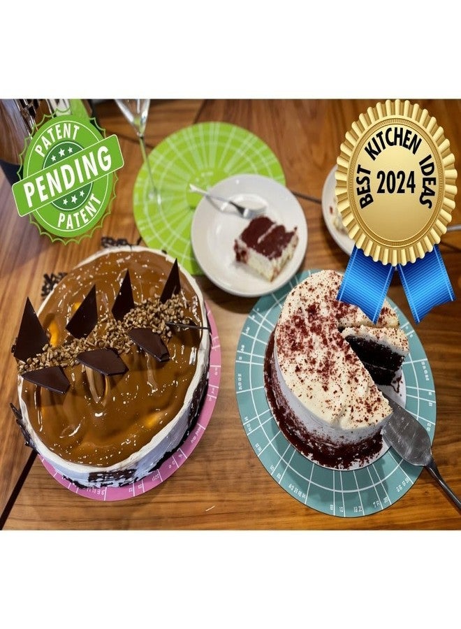 Slice Disc: Universal Silicone Cutting Guide for Cakes & Round-Shaped Foods up to 11'' (28cm) - Image 3