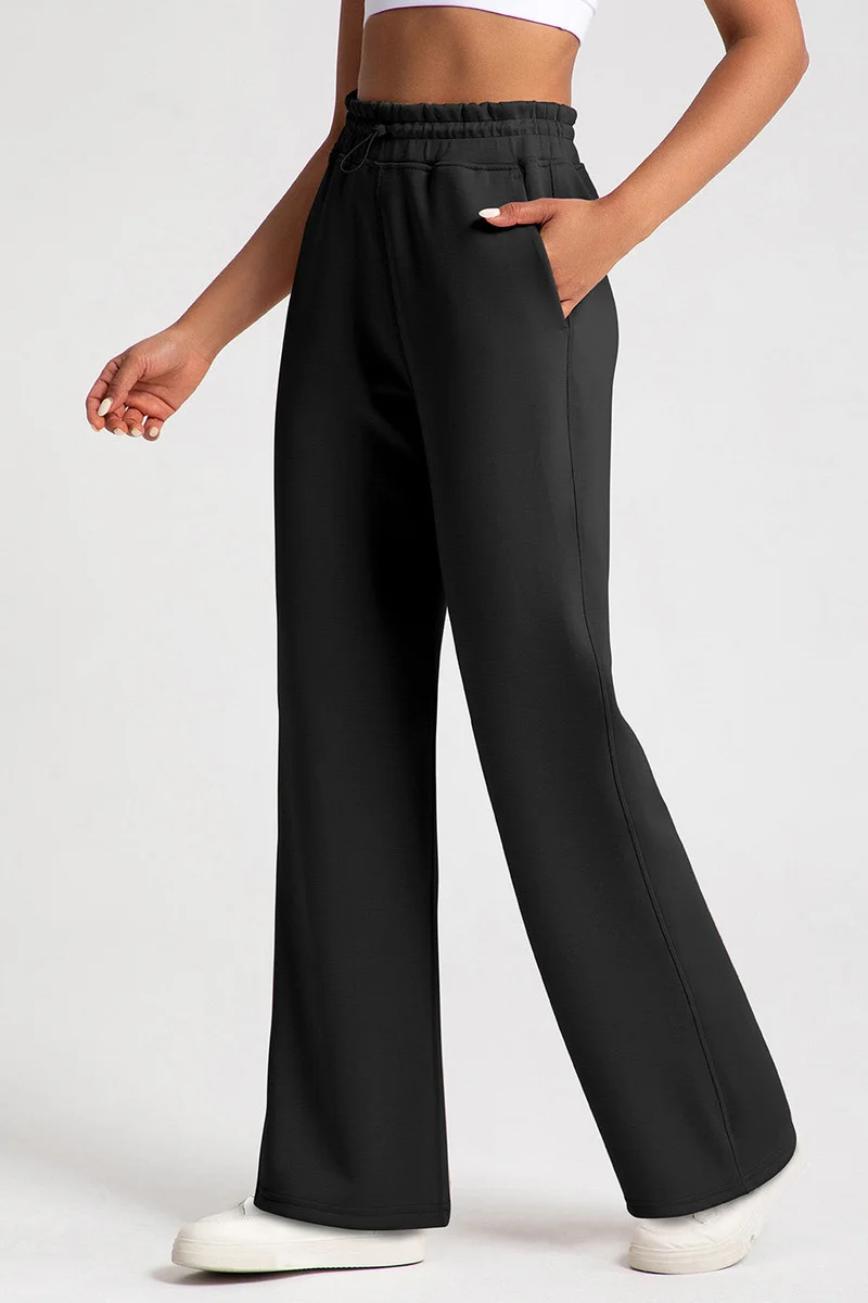 SVL Black Women's Modest Sweatpants with Pockets - Black - SVL for Women | Best Price UAE