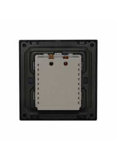 Donmarco Fan Speed Switch 500W – Ultra Thin Glass, Smooth Speed Control, Modern & Durable, Fire-Resistant Electric Switch, 3-Year Warranty, Wall Switch for Home and Office (Matt Black)  - Image 4