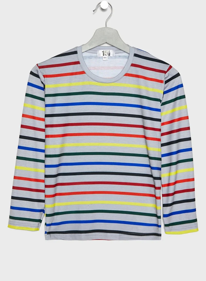 Fifteen Minutes Striped T-Shirt