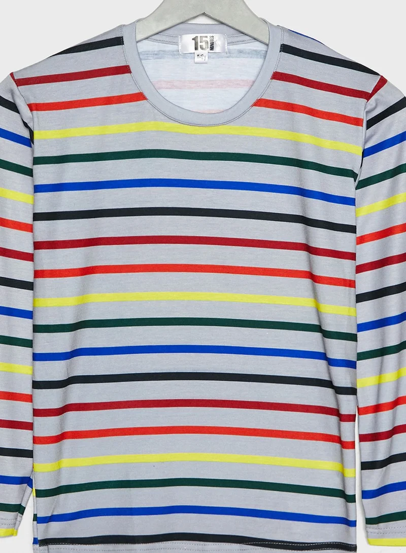 Fifteen Minutes Striped T-Shirt