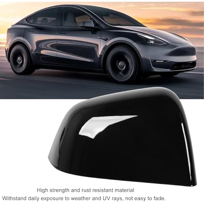 Tesla Side Mirror Cover Replacement For 20202023 Rearview Door Mirror Cover Auto Rearview Cover Right 149559400A - Image 4