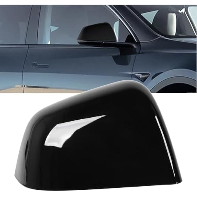 Tesla Side Mirror Cover Replacement For 20202023 Rearview Door Mirror Cover Auto Rearview Cover Right 149559400A - Image 1