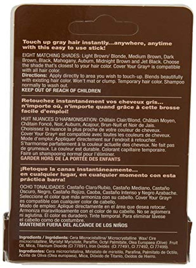 Cover Your Gray Hair Color Touch-Up Stick - Midnight Brown - Image 3
