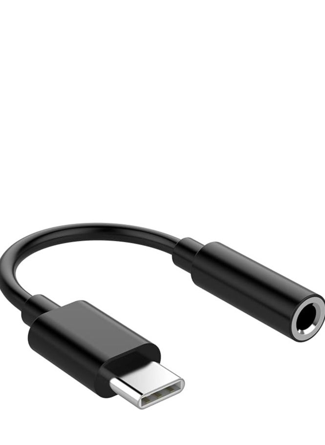 Generic USB C Digital to 3.5 mm Female Headphone Jack Adapter, Type C Aux Audio Dongle Converter for iPad Pro 11" 12.9" 2018/Google Pixel/5 4 3 2/ XL/Samsung S21 S20 Ultra Z Flip S20+ Note 20 S10 S9 Plus  - Image 1