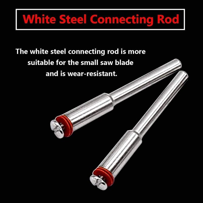 DIY Crafts CTDIYHI51470 5 PCSSet 25mm Wood Saw Blade Disc 2 x Rod DIY Tools for Rotary Cutting - Image 5