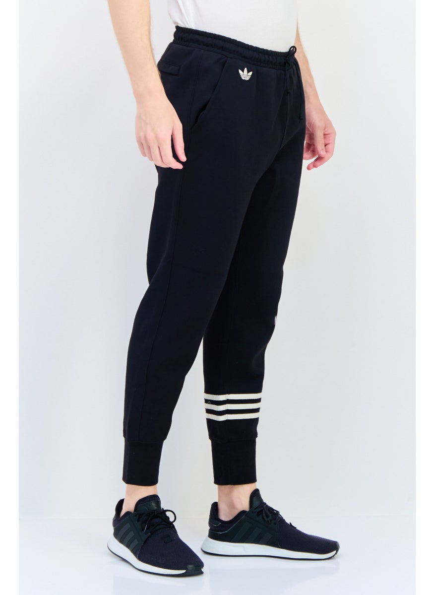 adidas Originals Men Sportswear Fit Outdoor Sweatpants, Black  - Image 2