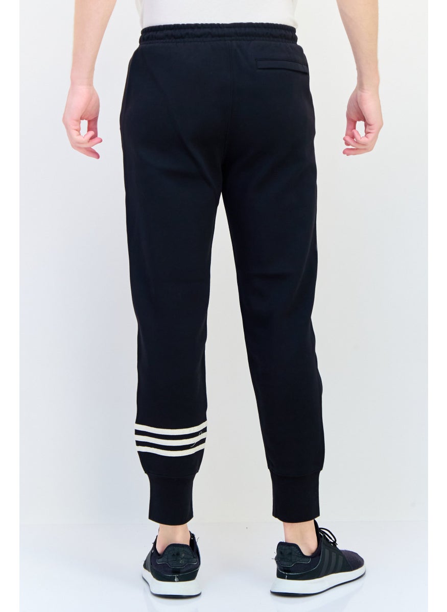 adidas Originals Men Sportswear Fit Outdoor Sweatpants, Black  - Image 3