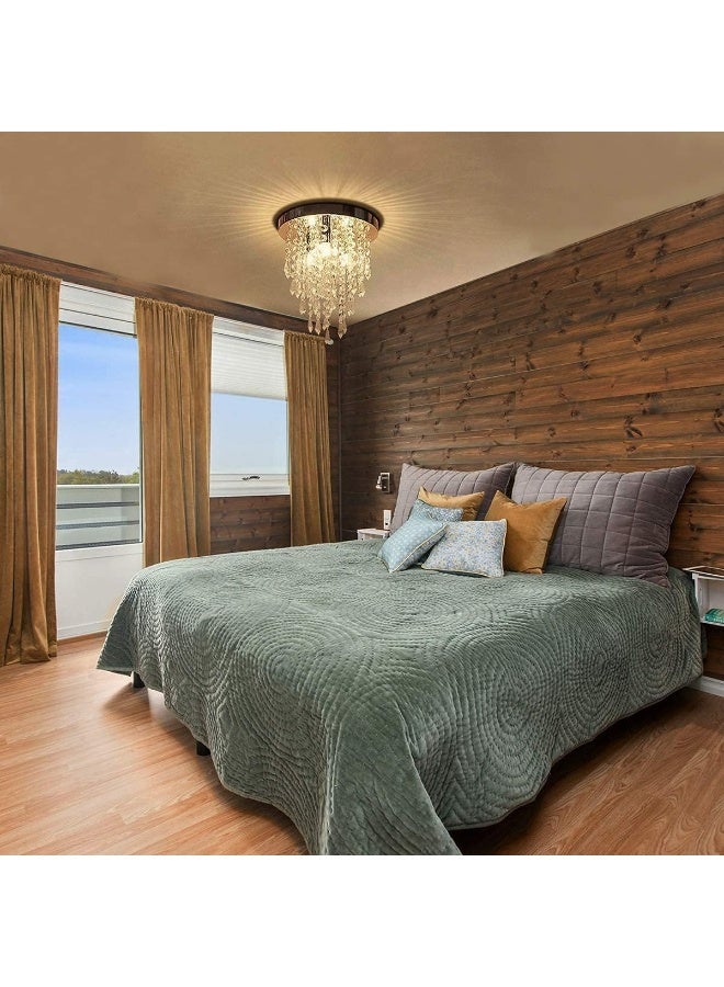 شروق الشمس مصابيح سقف كريستالية صغيرة - Image 3