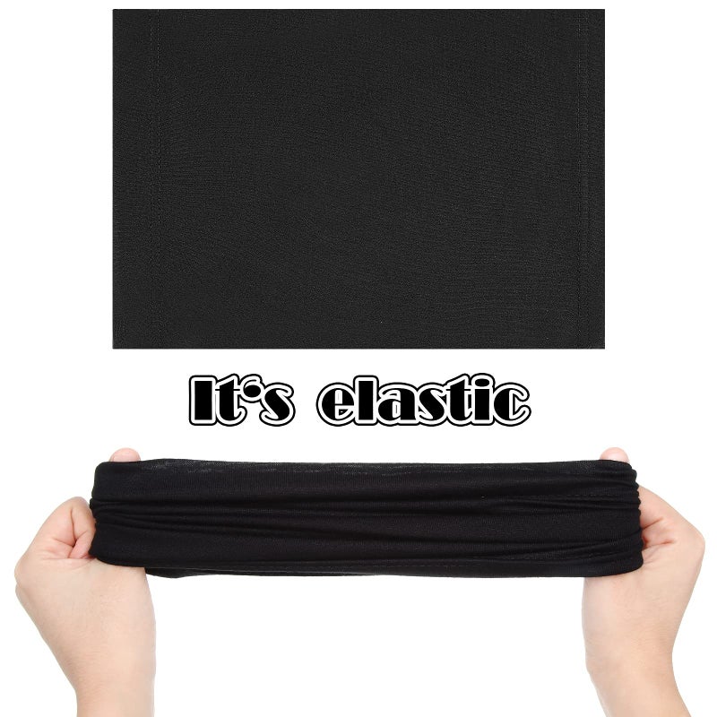 SATINIOR 6 Pcs Spandex Dreadlock Cap Dreadlock Tube Bands Unisex Men Women Elastic Hair Dreads Head Wraps Headbands for Dreads Accessories, 6 Colors - Image 4