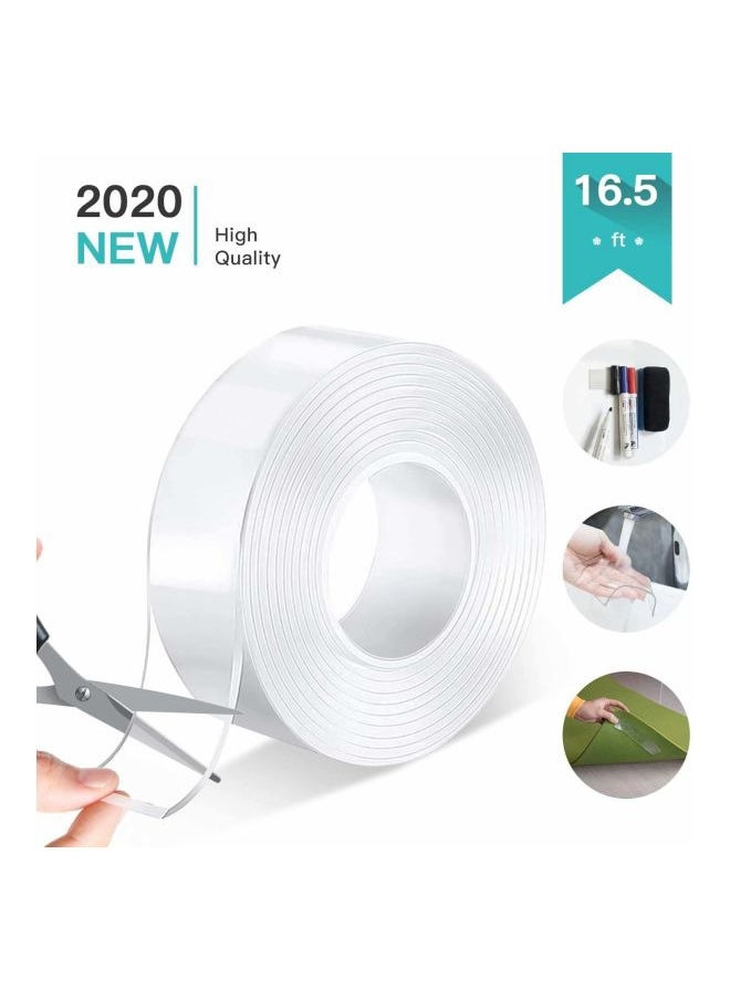 Gasin - Heavy-Duty Double-Sided Nano Tape - 10mm* 3Meters* 1pcs, Reusable & Traceless for Home, Office, and DIY Projects - Image 1