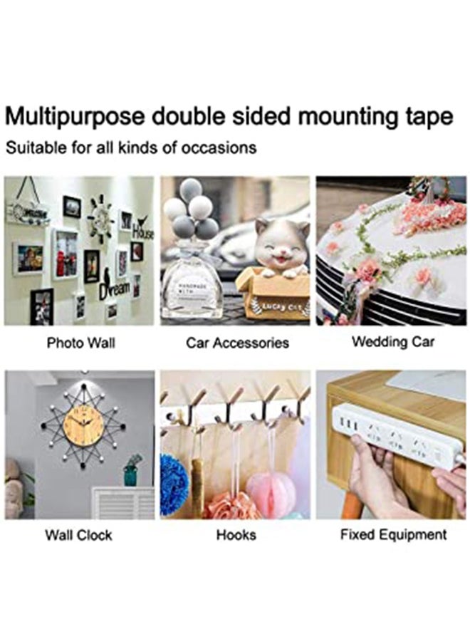 Gasin - Heavy-Duty Double-Sided Nano Tape - 10mm* 3Meters* 1pcs, Reusable & Traceless for Home, Office, and DIY Projects - Image 1