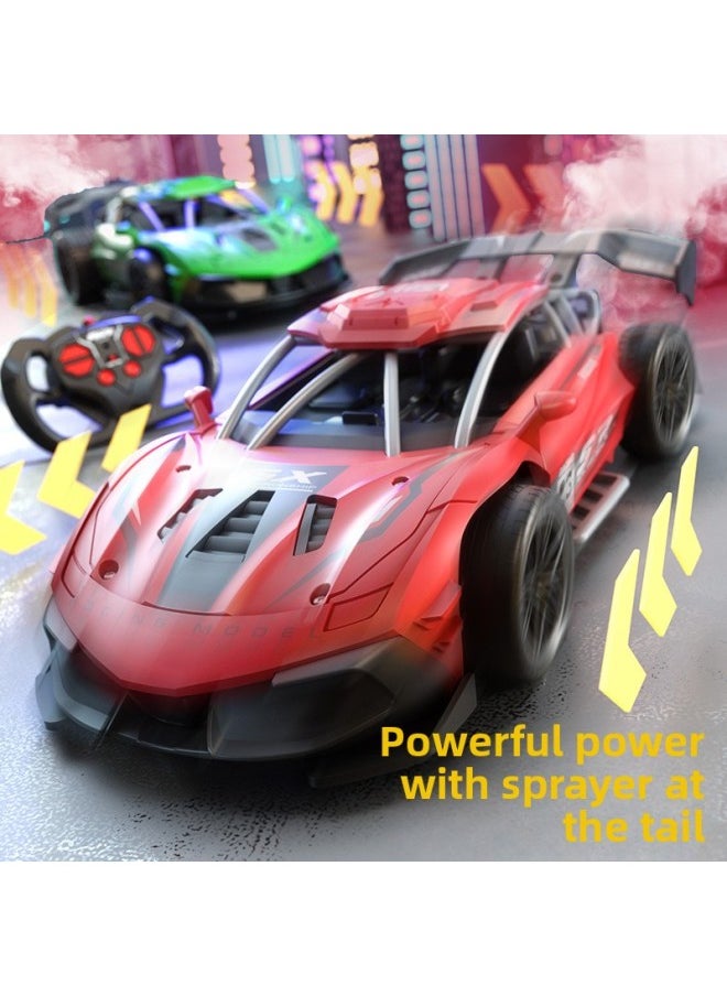 Generic Product 1:18 Skeleton High-speed Skeleton Remote Control Car Boy Racing Car Four-way Charging Remote Control Car Children's Toy Wholesale-Color:2.4G High-speed Remote Control Car-Red-Proportion:Super Value Dual Power + Remote Control Battery + Screwdriver  - Image 2