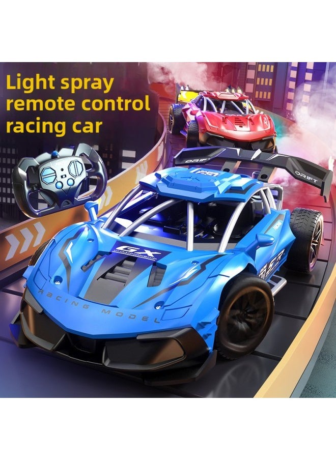 Generic Product 1:18 Skeleton High-speed Skeleton Remote Control Car Boy Racing Car Four-way Charging Remote Control Car Children's Toy Wholesale-Color:2.4G High-speed Remote Control Car-Red-Proportion:Super Value Dual Power + Remote Control Battery + Screwdriver  - Image 3