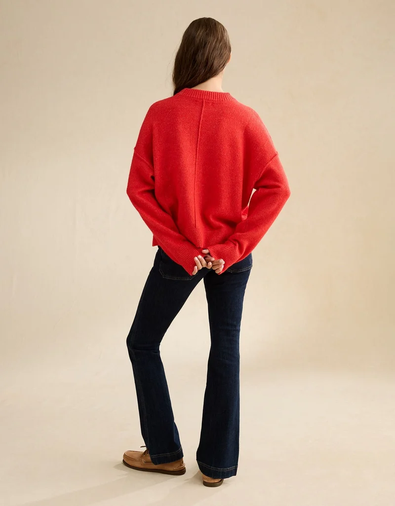 American Eagle  AE Whoa So Soft Joe Cool Graphic Sweater for Women | Best Price UAE